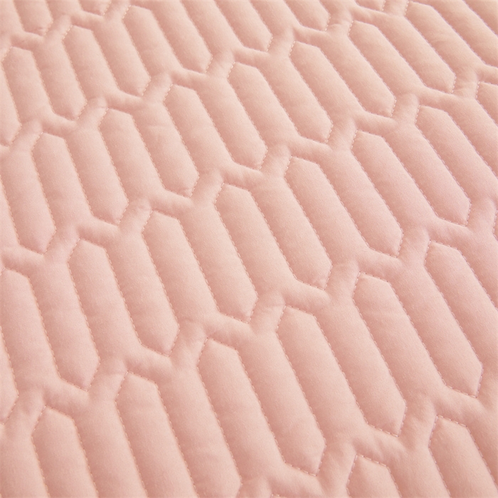 91家纺网 家纺一手货源 找家纺 伊人坊 2025新款水洗棉六面全包床笠床垫保护套 升级款-樱花粉