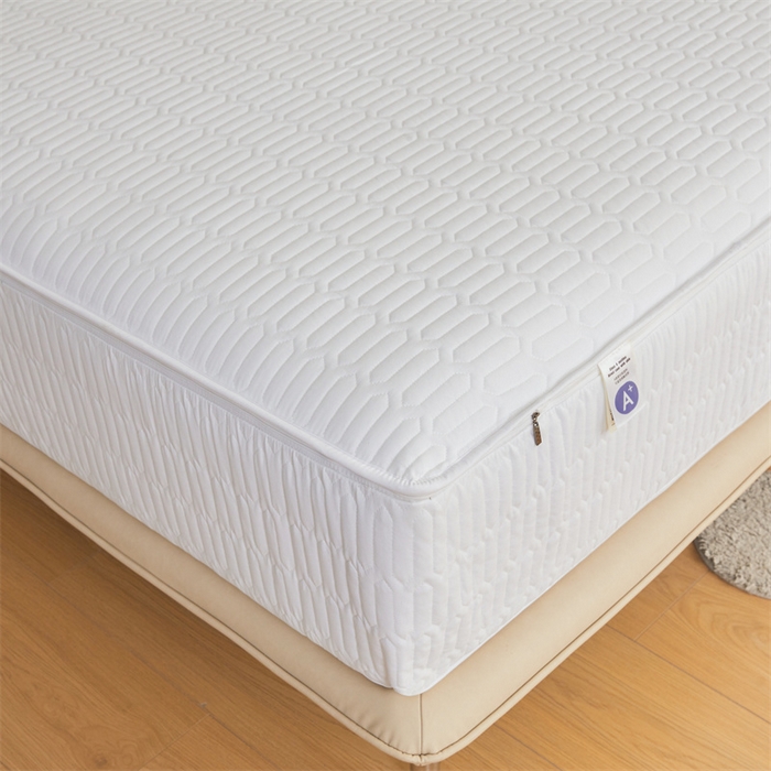 91家纺网 家纺一手货源 找家纺 伊人坊 2025新款水洗棉六面全包床笠床垫保护套 升级款-珍珠白