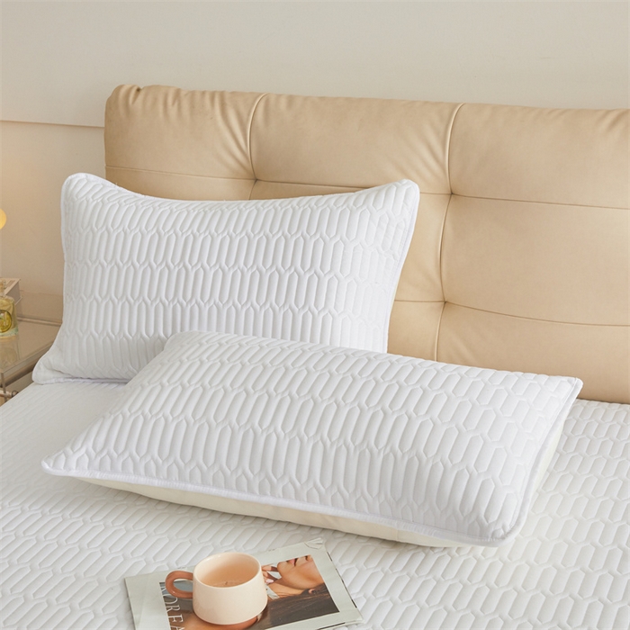 91家纺网 家纺一手货源 找家纺 伊人坊 2025新款水洗棉六面全包床笠床垫保护套 升级款-珍珠白