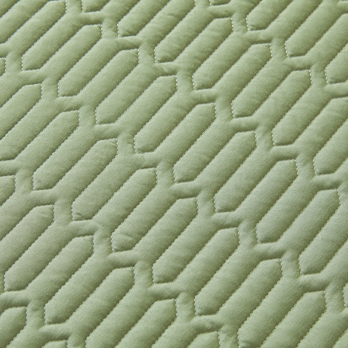 91家纺网 家纺一手货源 找家纺 伊人坊 2025新款水洗棉六面全包床笠床垫保护套 普通款-抹茶绿