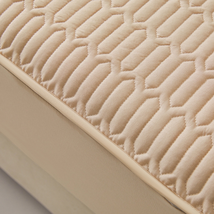 91家纺网 家纺一手货源 找家纺 伊人坊 2025新款水洗棉六面全包床笠床垫保护套 普通款-浅驼色