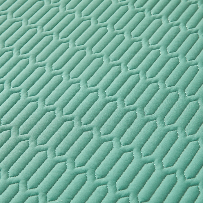 91家纺网 家纺一手货源 找家纺 伊人坊 2025新款水洗棉六面全包床笠床垫保护套 普通款-清水绿