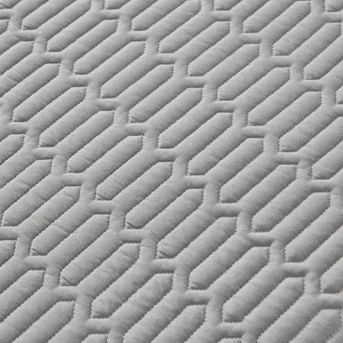 91家纺网 家纺一手货源 找家纺 伊人坊 2025新款水洗棉六面全包床笠床垫保护套 普通款-素雅灰