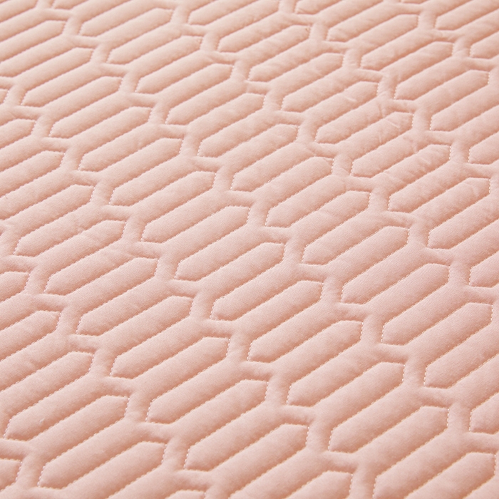 91家纺网 家纺一手货源 找家纺 伊人坊 2025新款水洗棉六面全包床笠床垫保护套 普通款-樱花粉