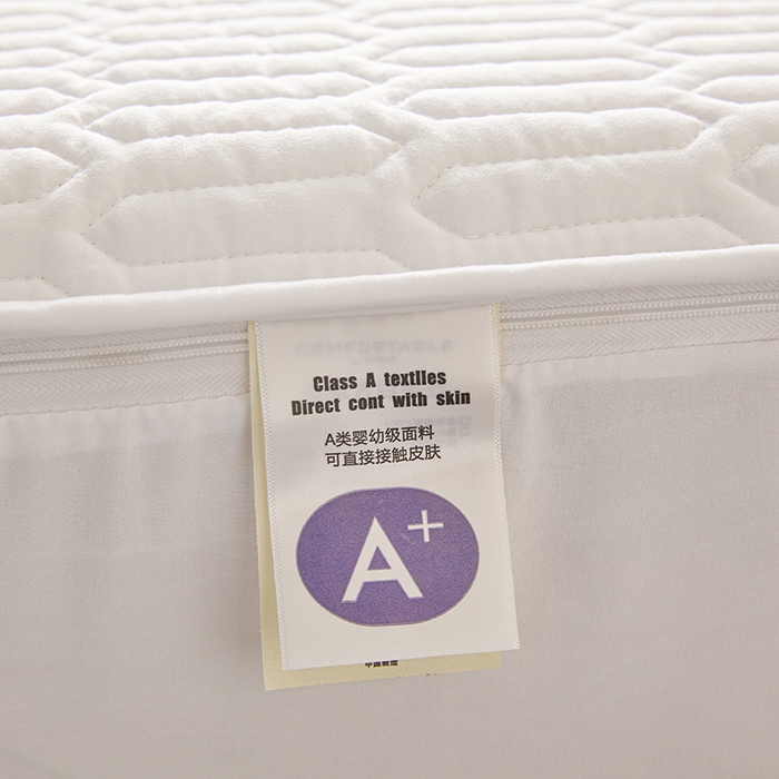 91家纺网 家纺一手货源 找家纺 伊人坊 2025新款水洗棉六面全包床笠床垫保护套 普通款-珍珠白