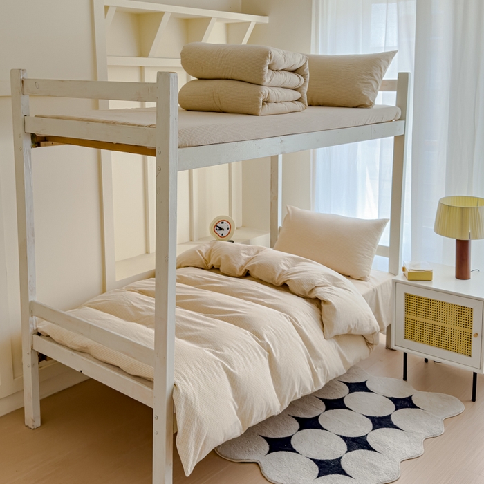 91家纺网 家纺一手货源 找家纺 （总）久典家居 2025A类全棉色织水洗棉学生款三件套