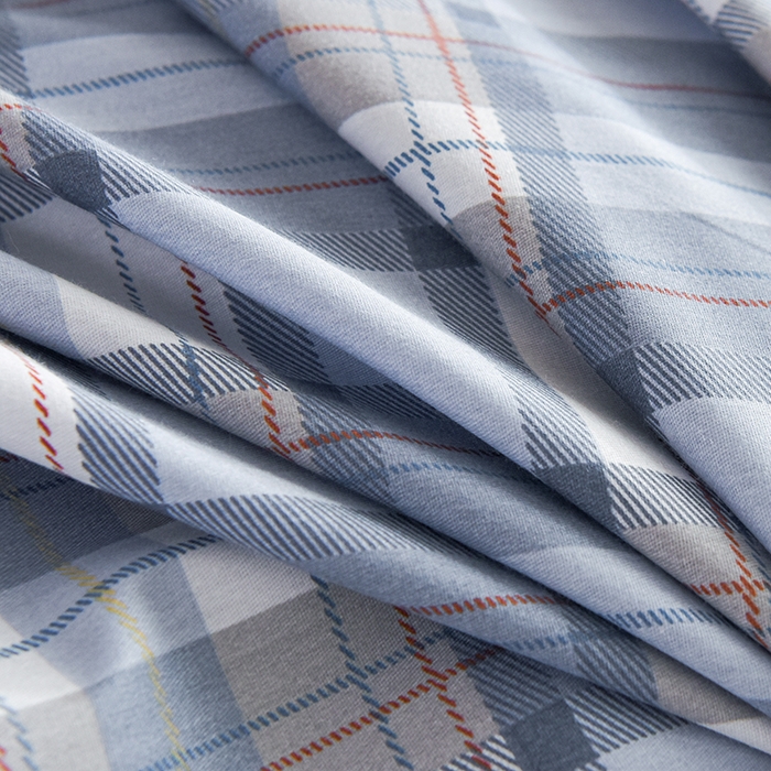 91家纺网 家纺一手货源 找家纺 鑫宇2025新款13372全棉学生宿舍上下铺三件套床单款床笠款可定制 梦的启航-灰