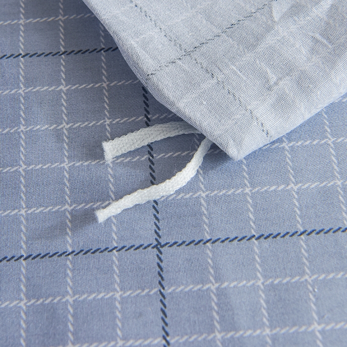 91家纺网 家纺一手货源 找家纺 鑫宇2025新款13372全棉学生宿舍上下铺三件套床单款床笠款可定制 梦的启航-灰