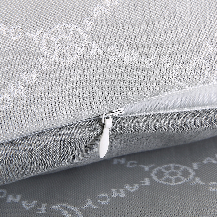 91家纺网 家纺一手货源 找家纺 小牛席业 2025新款PE冰丝夏凉枕-月亮爱心 月亮爱心夏凉枕-灰色