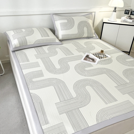 美洲琳 2025新款PE泡小豆凉感豆豆席 悠米-浅灰