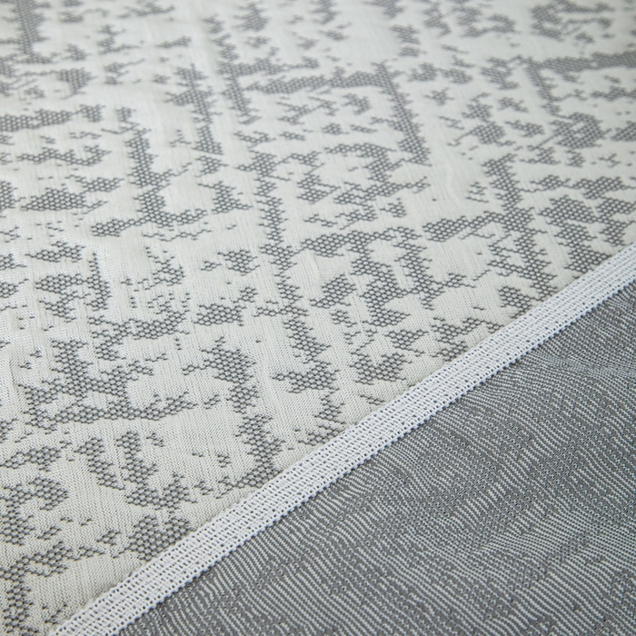 91家纺网 家纺一手货源 找家纺 沐沐家纺 2026新款夏茵沙发套 浅中灰