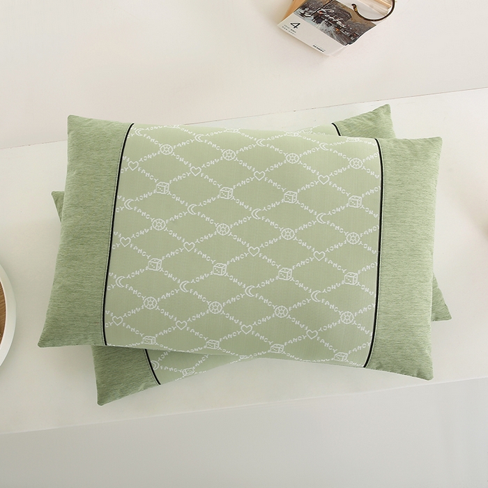 91家纺网 家纺一手货源 找家纺 （总）小牛席业 2025新款PE冰丝夏凉枕-月亮爱心冰丝枕夏天凉枕草席枕头竹枕藤枕头