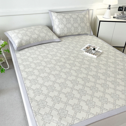 美洲琳 2025新款PE泡小豆凉感豆豆席 梵高-灰