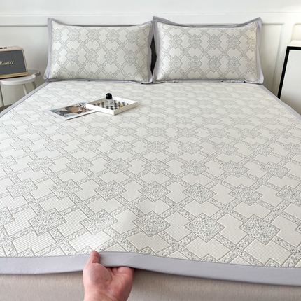 91家纺网 家纺一手货源 找家纺 （总）美洲琳 2025新款PE泡小豆凉感豆豆席