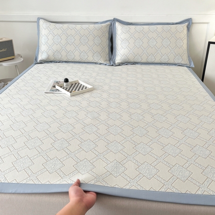 91家纺网 家纺一手货源 找家纺 （总）美洲琳 2025新款PE泡小豆凉感豆豆席