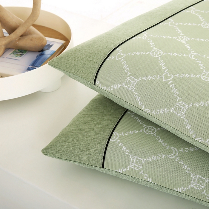 91家纺网 家纺一手货源 找家纺 （总）小牛席业 2025新款PE冰丝夏凉枕-月亮爱心冰丝枕夏天凉枕草席枕头竹枕藤枕头