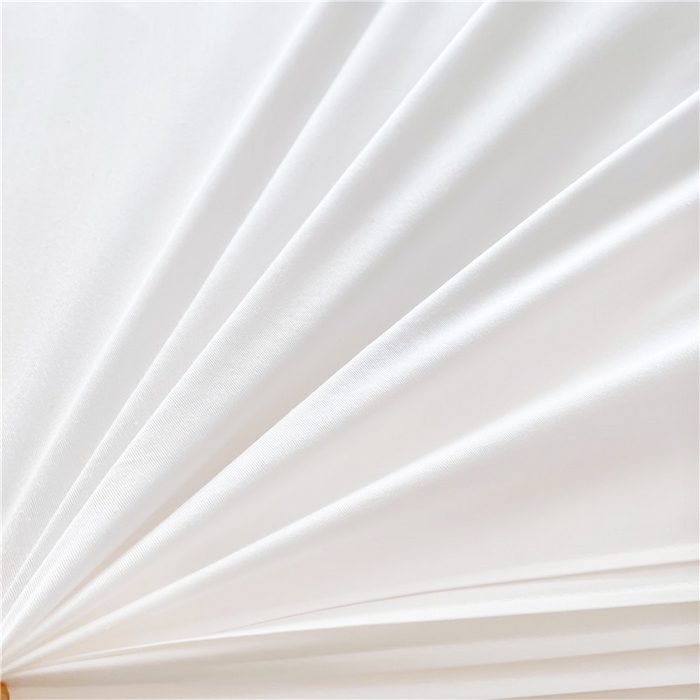 91家纺网 家纺一手货源 找家纺 花香四季家纺 2025新款A类纯棉母婴级全棉13376床单纯色单品系列 圣洁白