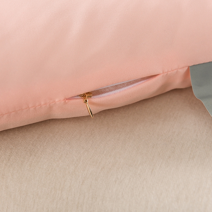 91家纺网 家纺一手货源 找家纺 招财狼家纺 2025新款亲肤舒适磨毛水洗棉子母被被子被芯 粉色