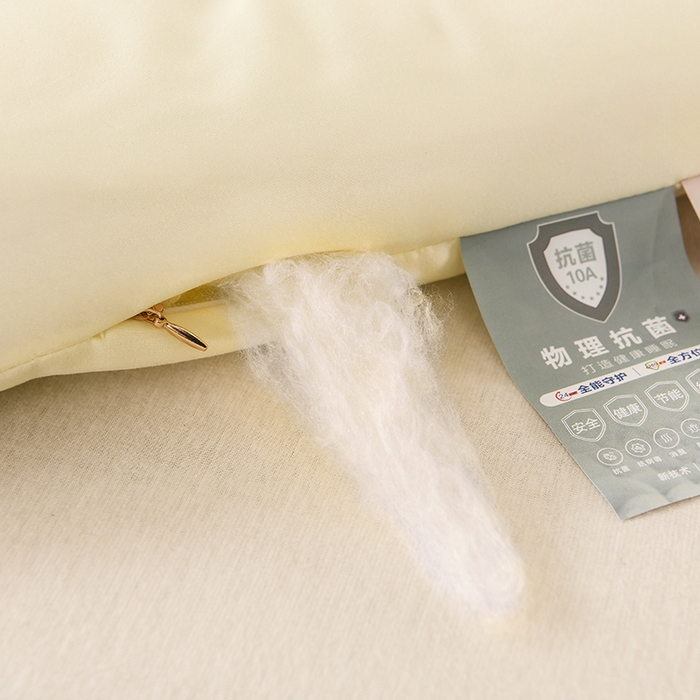 91家纺网 家纺一手货源 找家纺 招财狼家纺 2025新款亲肤舒适磨毛水洗棉子母被被子被芯 米黄