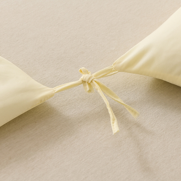 91家纺网 家纺一手货源 找家纺 招财狼家纺 2025新款亲肤舒适磨毛水洗棉子母被被子被芯 米黄