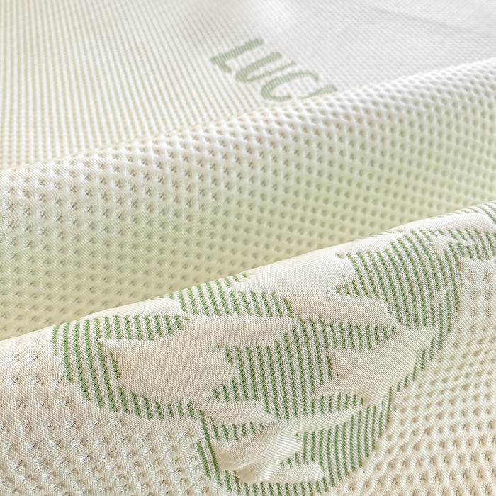 91家纺网 家纺一手货源 找家纺 耐思家纺 2025新款PE中分子凉感冰豆豆凉席三件套床单款-潮牌熊 潮牌熊-浅绿