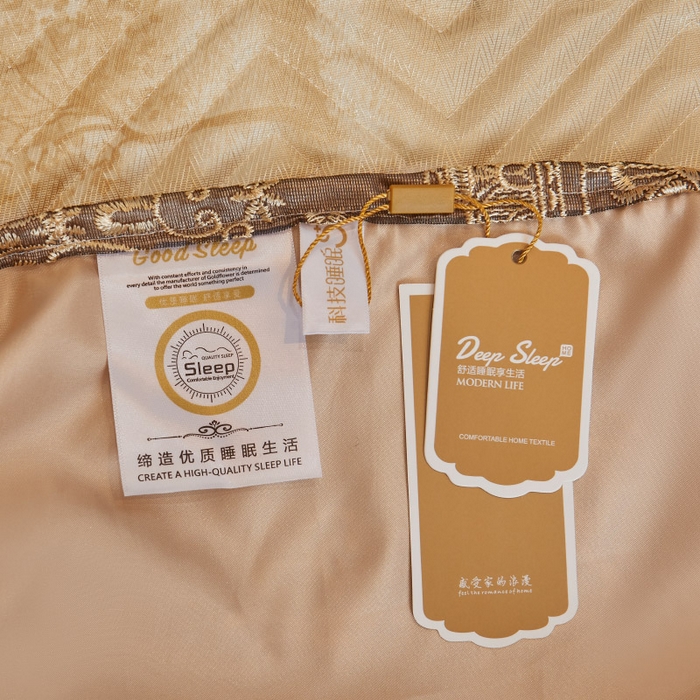 91家纺网 家纺一手货源 找家纺 罗艺轩 2025新款可拆卸床笠式床裙印花冰丝席 芭提雅