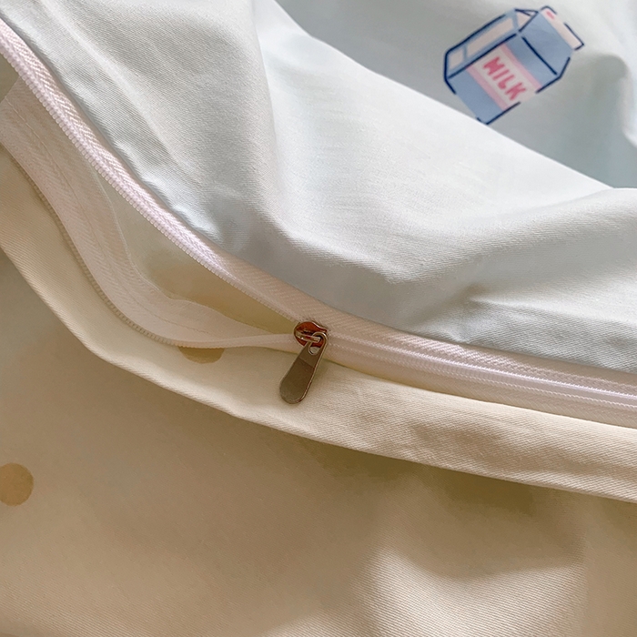 91家纺网 家纺一手货源 找家纺 玉元坊 2025年5月新品三丽鸥全棉床单纯棉床裙床笠三四件套简约基础款式-大耳狗简约款式 牛奶大耳狗【简约款】