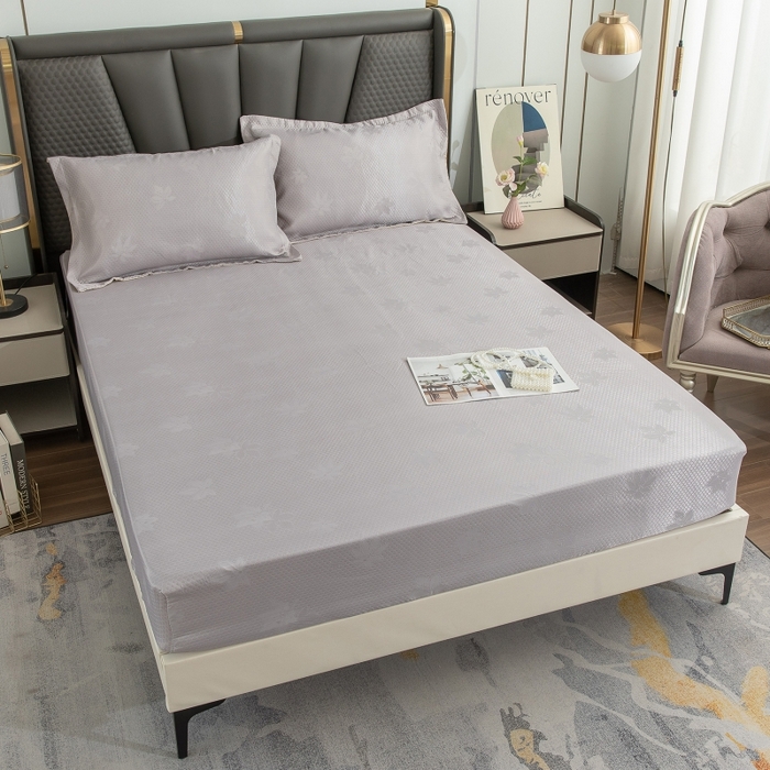 91家纺网 家纺一手货源 找家纺 （总）乐居家纺 2025新款A类凉感纤维凉豆豆可水洗冰丝凉席席子床笠款