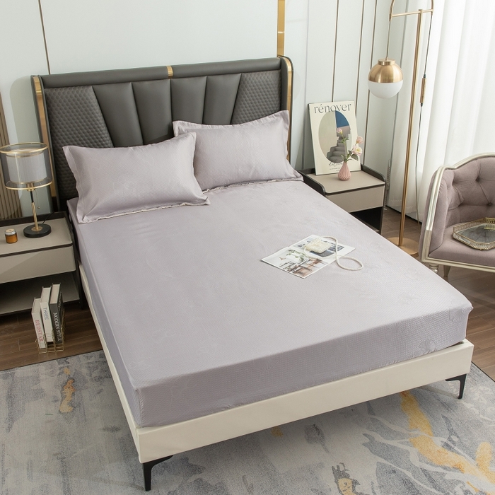 91家纺网 家纺一手货源 找家纺 （总）乐居家纺 2025新款A类凉感纤维凉豆豆可水洗冰丝凉席席子床笠款