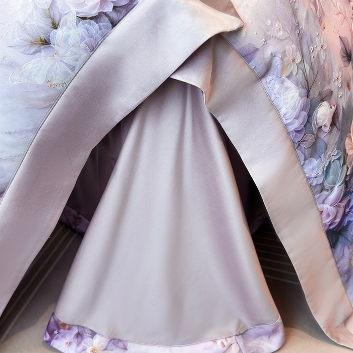 91家纺网 家纺一手货源 找家纺 （总）若未家居 LOVEWE HOUSE 2025新款洛神 2025 新款5D唯美浪漫数码银灰50SX50S奥地利兰精天丝棉套件 控价券后不低于368