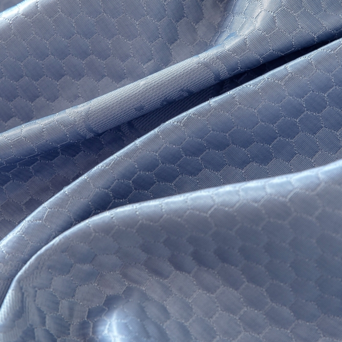 91家纺网 家纺一手货源 找家纺 乐居家纺 2025新款A类凉感纤维凉豆豆可水洗冰丝凉席席子床笠款 蓝色-相聚