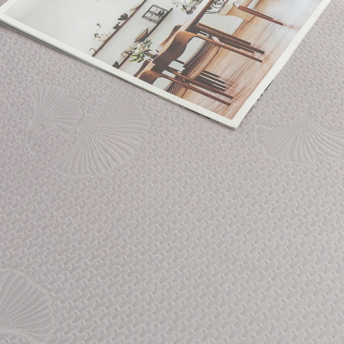 91家纺网 家纺一手货源 找家纺 乐居家纺 2025新款A类凉感纤维凉豆豆可水洗冰丝凉席席子床笠款 浅灰-银杏叶