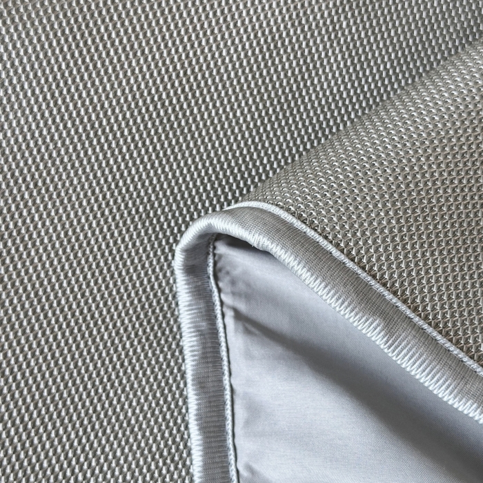 91家纺网 家纺一手货源 找家纺 乐居家纺 2025新款A类碳光抗菌凉感可水洗冰丝凉席席子床笠款 灰色