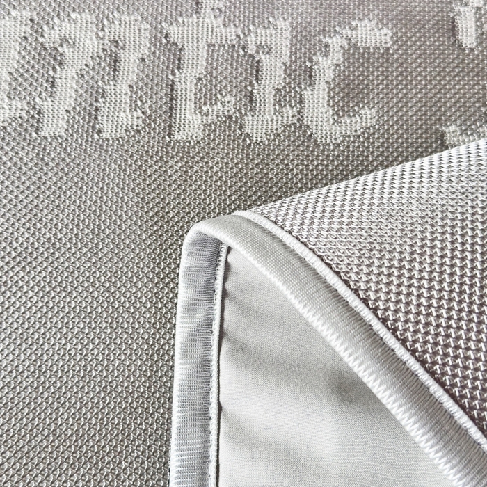 91家纺网 家纺一手货源 找家纺 乐居家纺 2025新款A类碳光抗菌凉感可水洗冰丝凉席席子床笠款 浪漫之家-灰