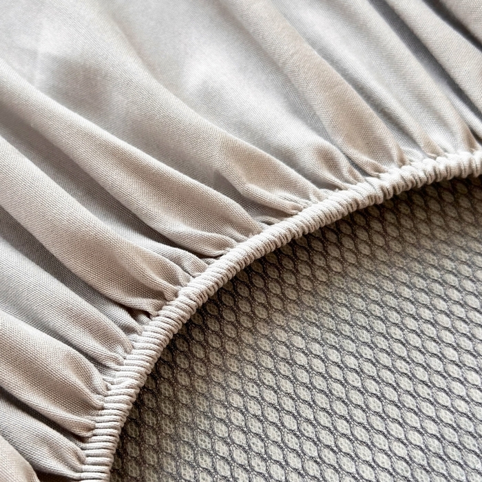 91家纺网 家纺一手货源 找家纺 乐居家纺 2025新款A类碳光抗菌凉感可水洗冰丝凉席席子床笠款 浪漫之家-绿