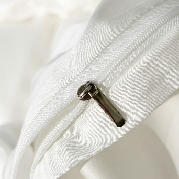 91家纺网 家纺一手货源 找家纺 欧乐蒂 2025新款水洗冰丝刺绣四件套-花颜 花颜-典雅白