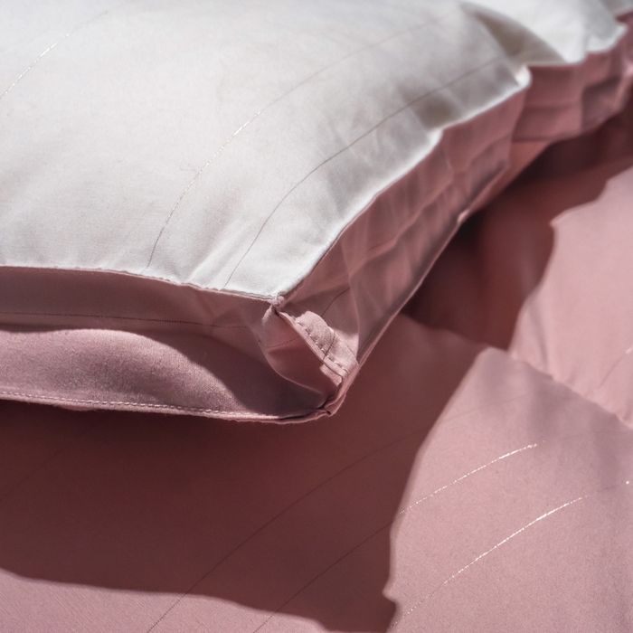 91家纺网 家纺一手货源 找家纺 静若居羽绒被壳 2025新款羽绒空调被羽绒春秋被羽绒冬被包检测 豆沙拼白色