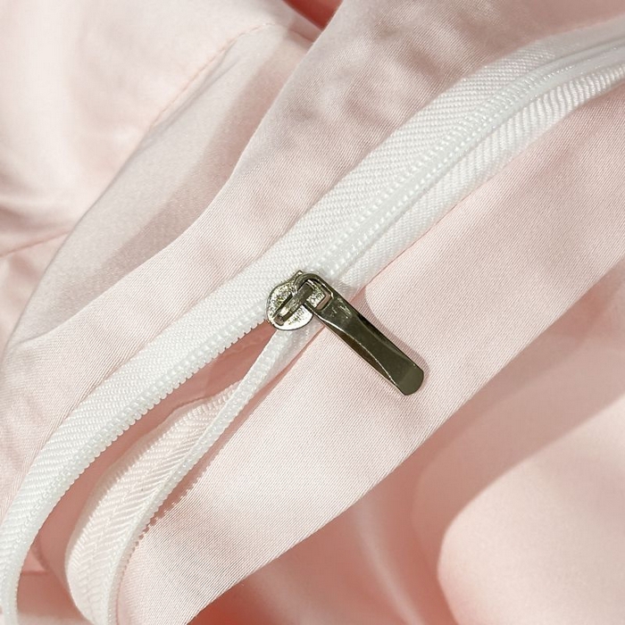 91家纺网 家纺一手货源 找家纺 欧乐蒂 2025新款水洗冰丝刺绣四件套-花颜 花颜-雅粉