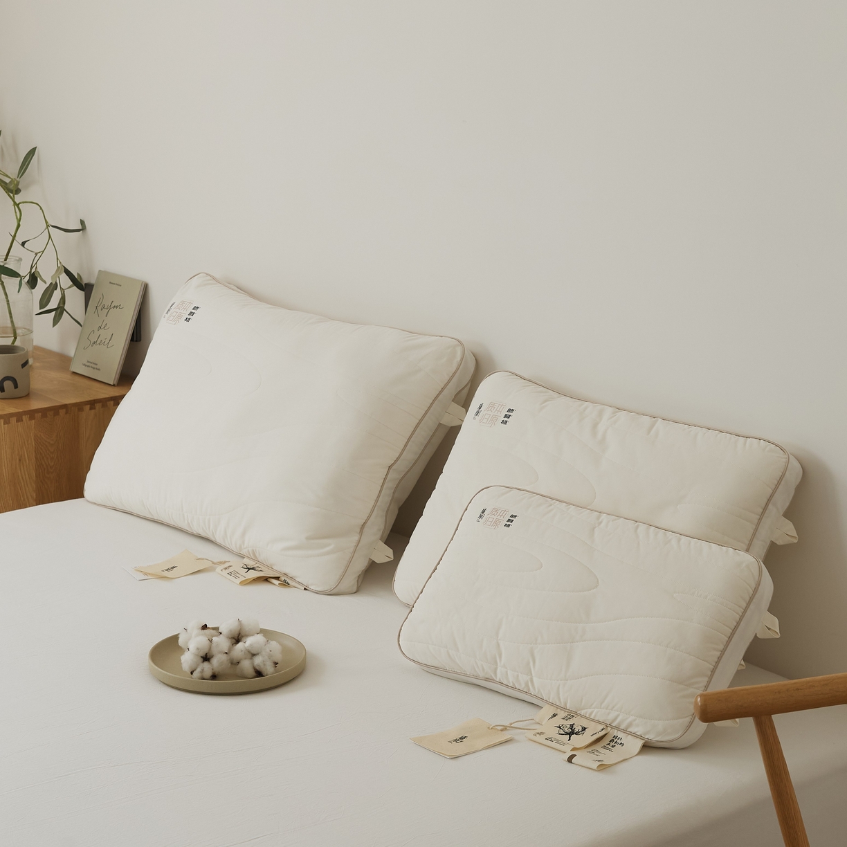 91家纺网 家纺一手货源 找家纺 境月枕芯坊 2025新款新质原棉花枕枕芯枕头 质原棉花升级成人枕