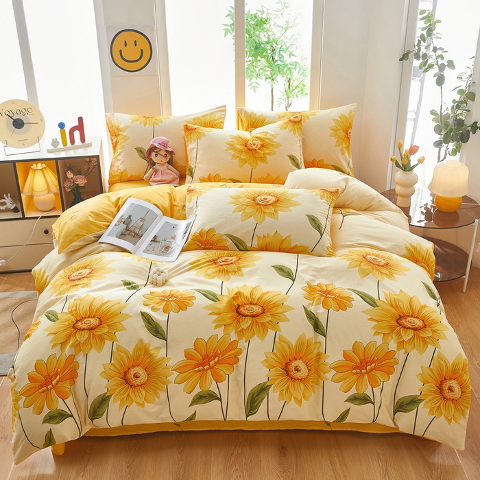 91家纺网 家纺一手货源 找家纺 （总）雲归梦 2025年新款全棉纯棉活性印花四件套