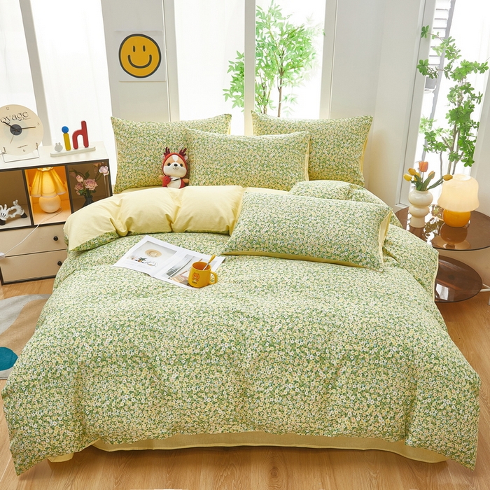 91家纺网 家纺一手货源 找家纺 （总）雲归梦 2025年新款全棉纯棉活性印花四件套