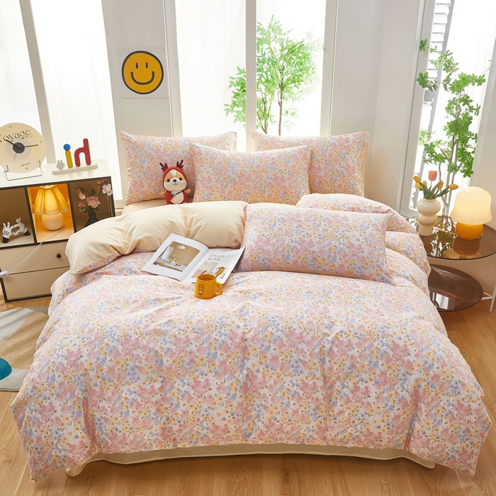 91家纺网 家纺一手货源 找家纺 （总）雲归梦 2025年新款全棉纯棉活性印花四件套