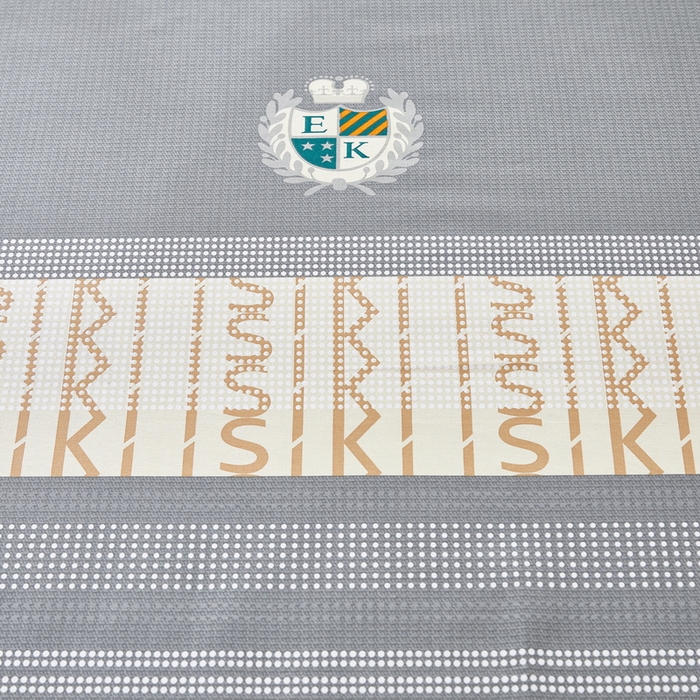 91家纺网 家纺一手货源 找家纺 雲归梦 2025年新款全棉纯棉活性印花四件套 都市英伦-桔