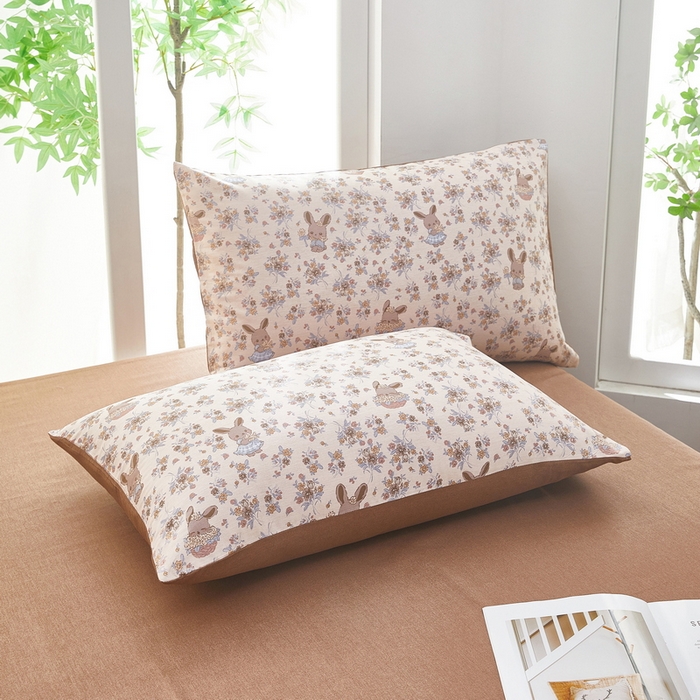 91家纺网 家纺一手货源 找家纺 雲归梦 2025年新款全棉纯棉活性印花四件套 兜兜花园