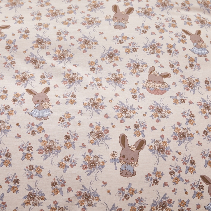 91家纺网 家纺一手货源 找家纺 雲归梦 2025年新款全棉纯棉活性印花四件套 兜兜花园