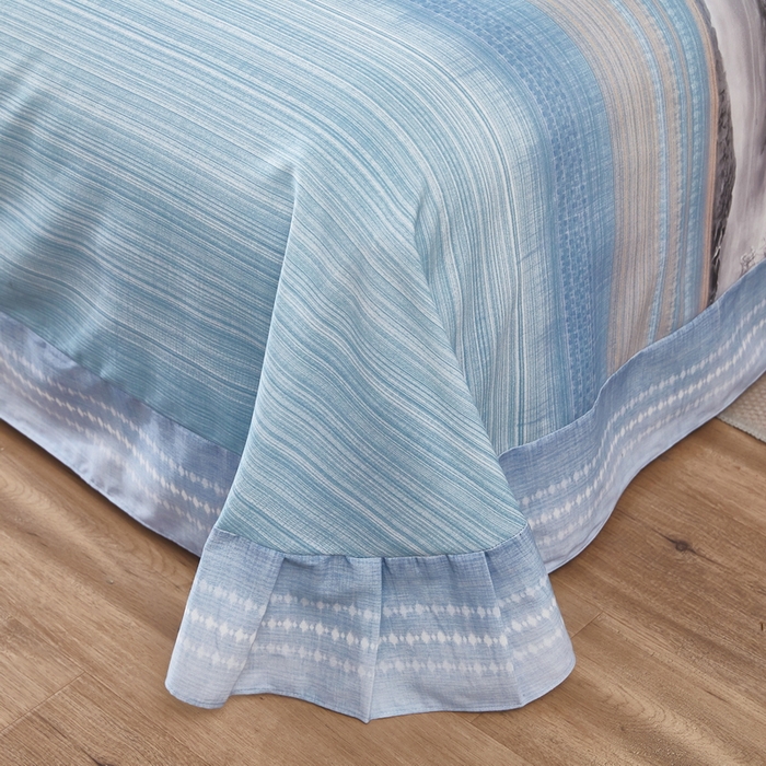 91家纺网 家纺一手货源 找家纺 雲归梦 2025年新款全棉纯棉活性印花四件套 古韵山河