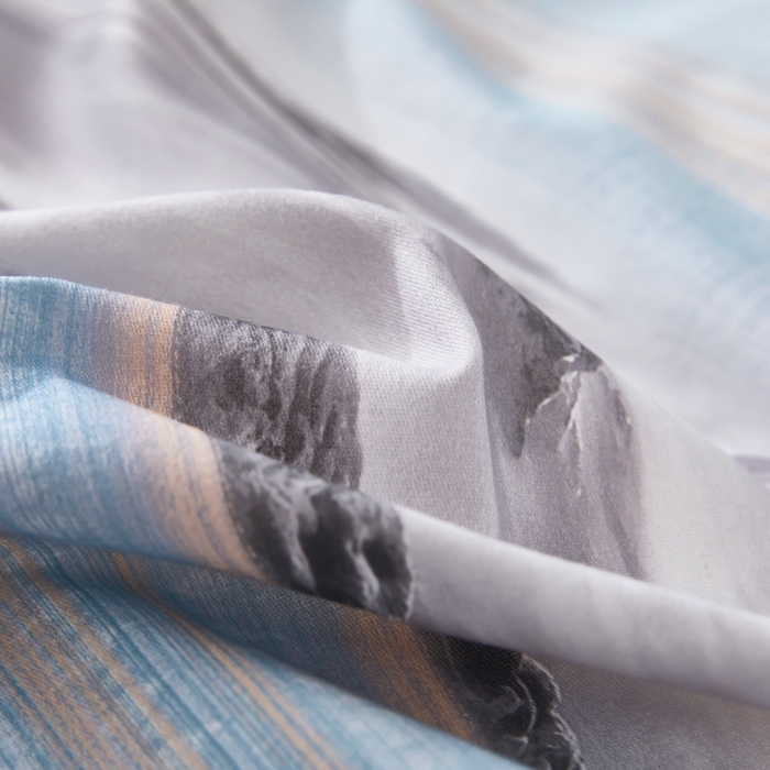 91家纺网 家纺一手货源 找家纺 雲归梦 2025年新款全棉纯棉活性印花四件套 古韵山河