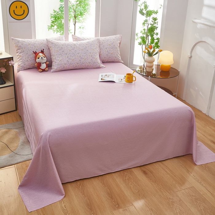 91家纺网 家纺一手货源 找家纺 雲归梦 2025年新款全棉纯棉活性印花四件套 妮彩