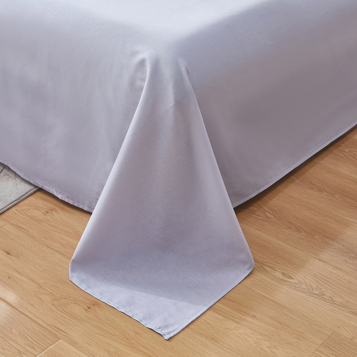 91家纺网 家纺一手货源 找家纺 雲归梦 2025年新款全棉纯棉活性印花四件套 偏偏花语-紫