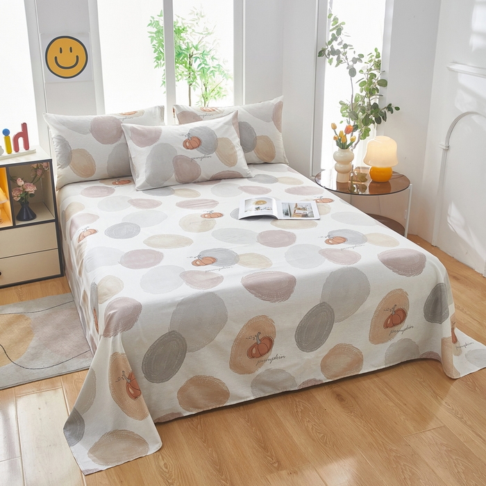 91家纺网 家纺一手货源 找家纺 雲归梦 2025年新款全棉纯棉活性印花四件套 时刻相伴